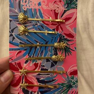Lilly Pulitzer Bobby pins